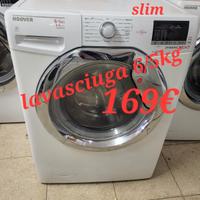 lavasciuga hoover 6/5kg slim 1400 giri