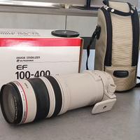 obiettivo Canon serie L 100/400 IS  f 4.5/5.6