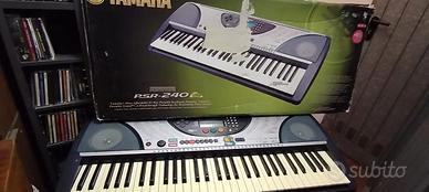 tastiera pianola yamaha psr 240 + piedistallo