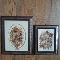 Quadri con fiori secchi