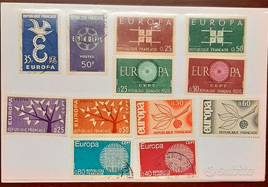 Francia- Francobolli e buste europei