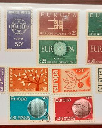 Francia- Francobolli e buste europei