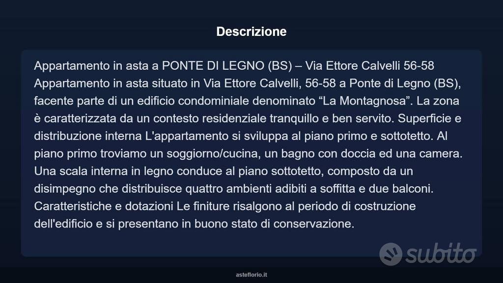 Appartamento – Ponte di Legno, Zoanno - Vista 3