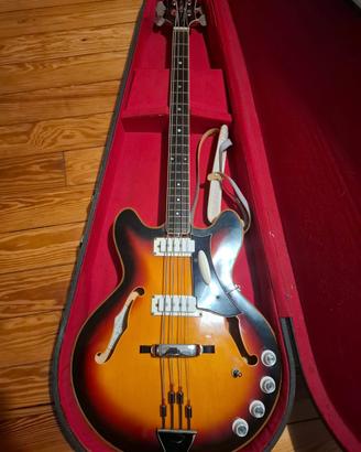 Chitarra basso Eko Barracuda anni 60 vintage 