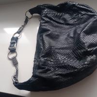 Borsa Blu scuro rettile