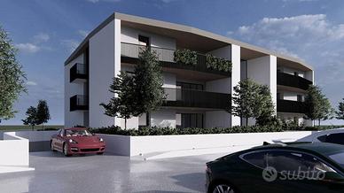 Appartamento di 101 m² con 4 locali e box auto a V