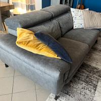 Divano 3 posti con relax elettrici