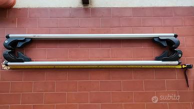 Barre Portatutto Alluminio per Rail aperto Menabò