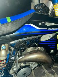 cover serbatoio carbonio forgiato+blu GP Compositi