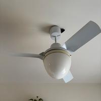 Pala ventola a soffitto Vortice con luce integrata