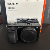 Sony a6100 corpo macchina