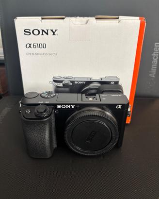 Sony a6100 corpo macchina