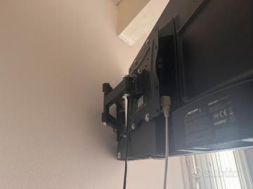 Tv HISENSE 32 pollici e braccio per muro