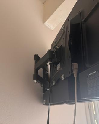 Tv HISENSE 32 pollici e braccio per muro