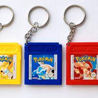 3 Portachiavi Pokemon Nintendo Game Boy