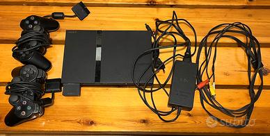PS 2 slim SCPH-77004 + 10 giochi + memoria da 8MB 