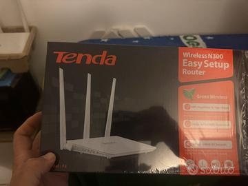 Tenda N300 Router Wireless con antenne 5di