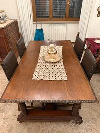 Arredamento completo sala da pranzo e soggiorno