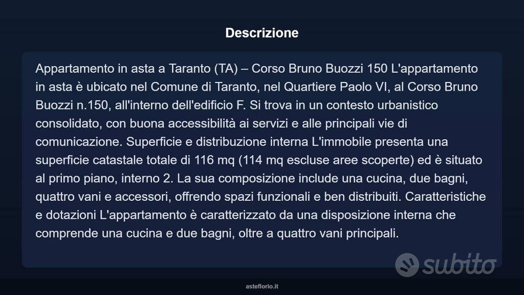 Appartamento – Taranto - Vista 4