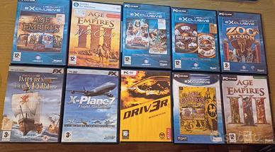 Giochi per PC - Rise of Nations, X-plane, Driver