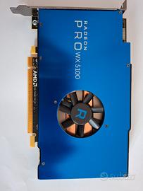 scheda video professionale AMD radeon pro wx 5100