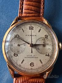Orologio PARKER - Cronografo Vintage, Mov Venus175