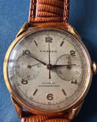 Orologio PARKER - Cronografo Vintage, Mov Venus175