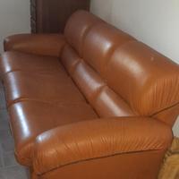 Divano in pelle vintage