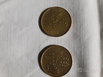 Lire 20 italiane anno 1975/1980
