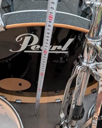 Batteria Pearl ELX nera + Sgabello