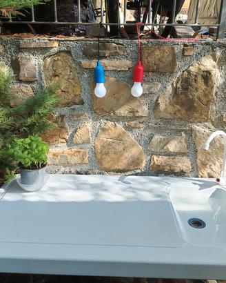 lavandino pieghevole  x giardino 70€