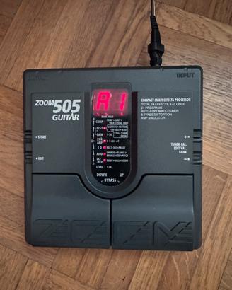 Pedaliera per chitarra elettrica Zoom 505