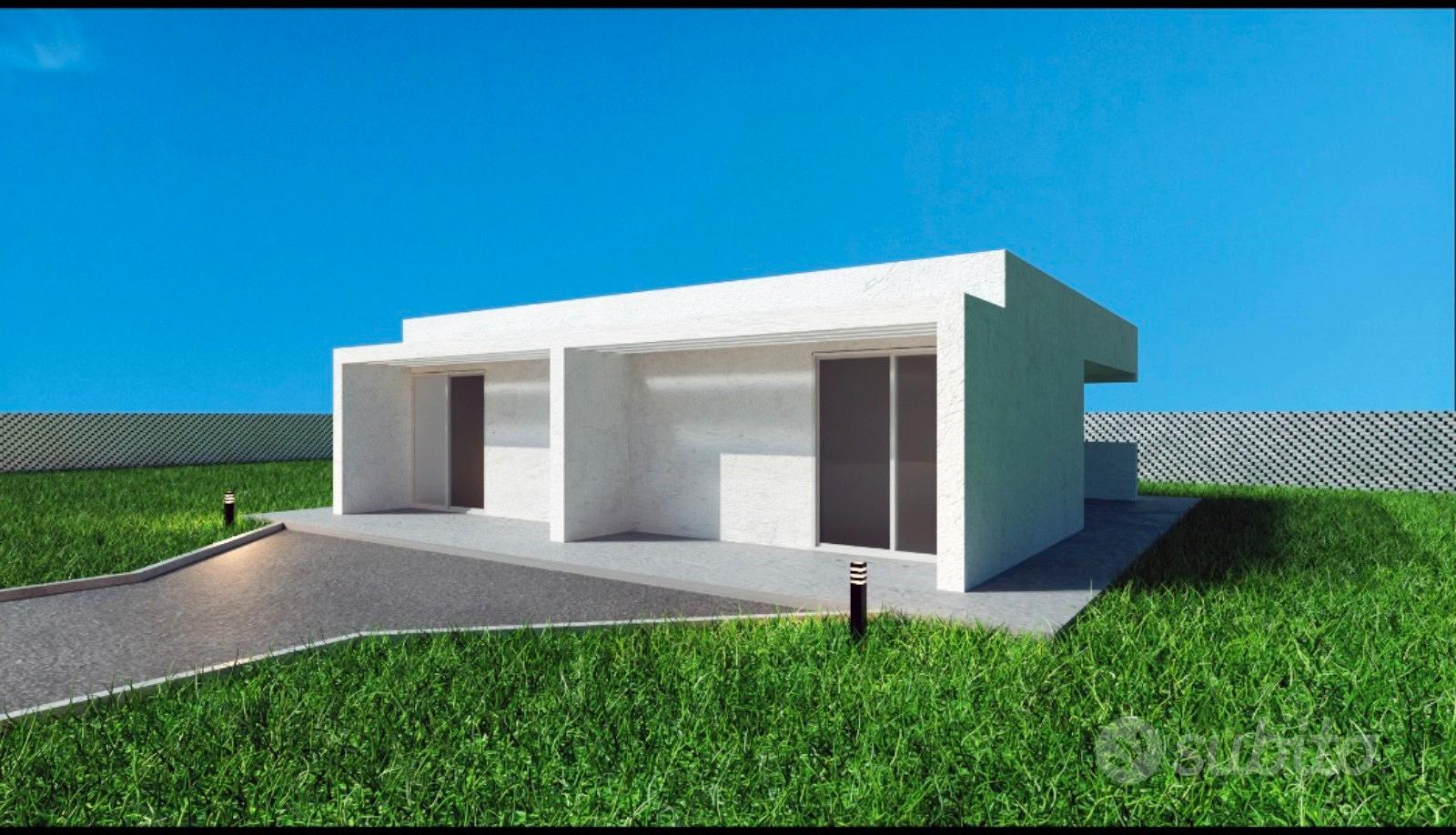 Terreno con progetto approvato - Vista 3