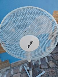 2 x Ventilatore 3 Pale Altezza Regolabile Con Luce