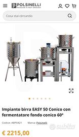 Impianto birra Polsinelli Easy 50