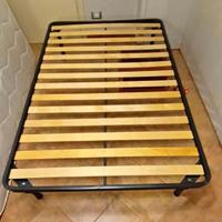 Rete con materasso 1 piazza e mezzo nuova 