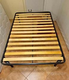 Rete con materasso 1 piazza e mezzo nuova 