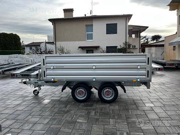 Carrello rimorchio 20-22-25-27 q.li Doppia Sponda