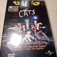 vintage DVD del musical "Cats".