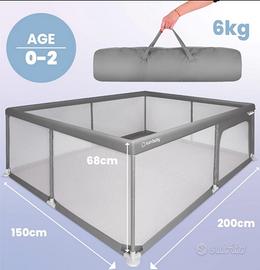 Box bambini Sun Baby 150x200 - NUOVO 