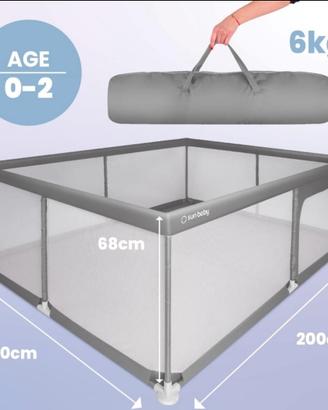 Box bambini Sun Baby 150x200 - NUOVO 