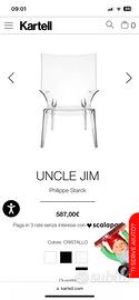 Kartell Poltrona Uncle Jim