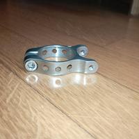 Collarino reggisella titanio bikepacking 