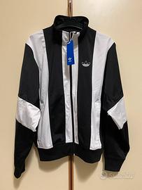 Felpa jacket Adidas Originals Trifoil black white