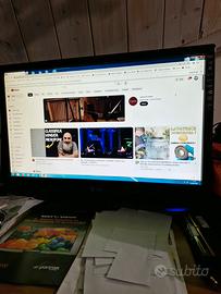 monitor TV LG 22" full hd 