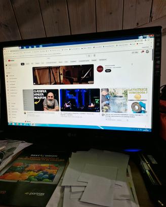 monitor TV LG 22" full hd 