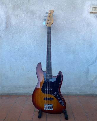 Kit Basso Amplificatore Custodia Stand Tracolla