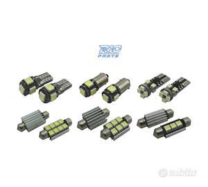 KIT 10 LAMPADE LED INTERNE PER VOLKSWAGEN VW SCIRO