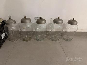 Vasi drogheria /porta caramelle vintage