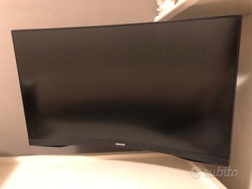 Monitor samsung odyssey g5 27" con asta a muro